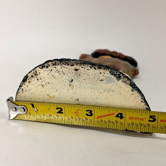 Vintage Farm Animals Cast Iron Door Stop Stacked Country Farmhouse Home Decor - Picture 9 of 9